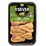 Packaging ailes de poulet fermier bio